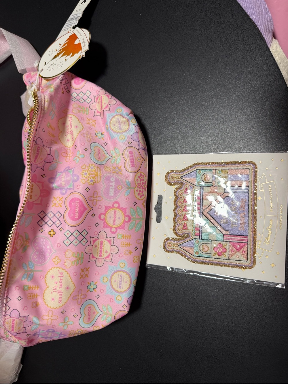 Stoney clover large Fanny pack with patch